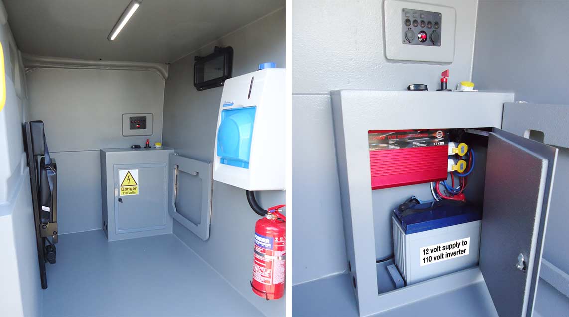 Drain Jetting Van