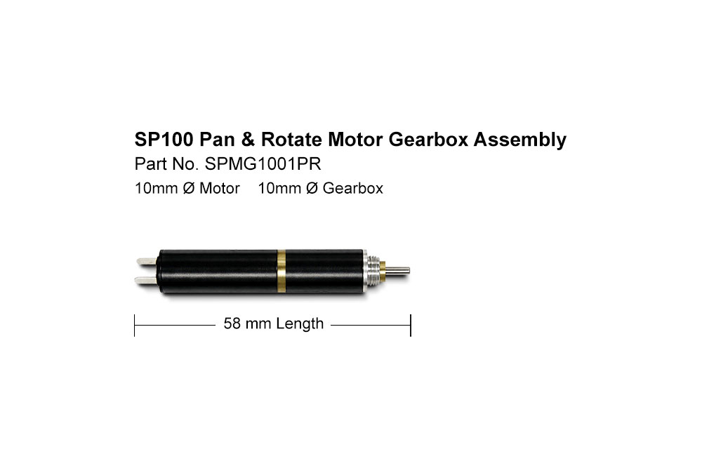 SP100 Pan & Rotate Motor Gearbox Assembly